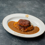 クサカカレー - ハンバーグステーキカレー/Hamburger steak curry