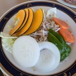 千葉ビール園 - デフォの野菜盛り