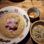 伊之瀬 - 昆布水つけ麺+なめこおろし