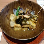 西洋料理 壱拾七番地 - アブラコと木綿豆腐の揚げ出しブイヤベース!!