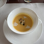 湖畔のレストラン ラシヌ - 冷製スープ