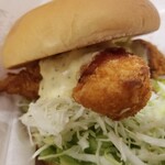 モスバーガー - 海老エビフライバーガー。