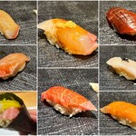 名古屋 栄 鮨 栄華 - 