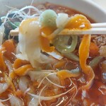 福龍門 - 食べても食べてもなかなか減らない(^^;)