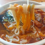 福龍門 - 手削りの刀削麺、カラフルでうまい