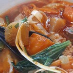 福龍門 - 野菜もたっぷり、ヘルシーだが減らない(笑)