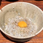 薪鳥新神戸 - おまかせコース（¥16,000）
      　└土鍋鶏そぼろご飯 （卵）