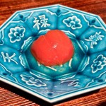 薪鳥新神戸 - おまかせコース（¥16,000）
      　└お口直し フルーツトマト