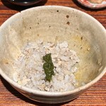 薪鳥新神戸 - おまかせコース（¥16,000）
      　└土鍋鶏そぼろご飯 （かんずり）