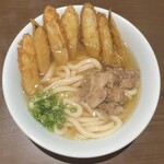 うどん大吉 - 肉ごぼう天　　880円