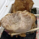 もりや - 鶏の唐揚げ（断面）