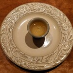 306339940 - スープ(豚骨と昆布出汁、月桃油)