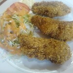 レストラン・テル - フライドチキン(アップ)↑