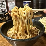 つけ麺本丸 - 中太