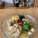 Sapporo Shinmen Dokoro Yukimura Tsukisamuhonten - 鶏ハム？鶏チャーシュー？の上に大根おろし