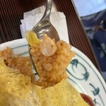 ともべ食堂 - この鶏肉がアクセント