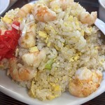 ともべ食堂 - 掘り返す度に出てくるエビの量