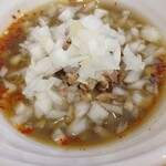 煮干そば とみ田 - 煮干つけそばの付け汁
