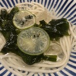 四十八漁場 - お通し（半田そうめん）