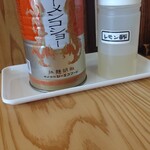 煮干そば とみ田 - 卓上調味料