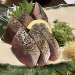 四十八漁場 - ヒラソウダの刺身