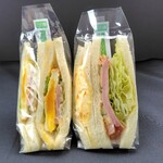 T/S Bakery - とろ～りたまごサンド、ハム&エッグサンド