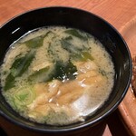 びっくりドンキー - セットの具沢山お味噌汁