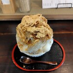 車久米穀店 - 黒蜜きな粉かき氷