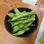 おぐろのまぐろ - 枝豆塩茹で