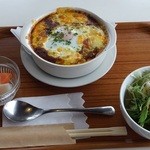 アトモスカフェ - ランチ　焼きカレー