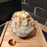 Chocolaterie 4 - 塩キャラメルかき氷(ナッツなし)