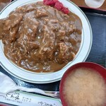 味よし - 大カツカレーライス 900円