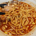 ラーメン二郎 - 赤酢投入～♪