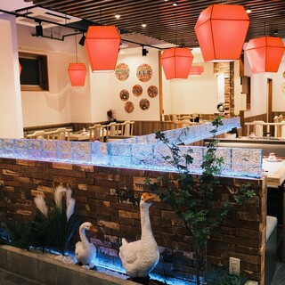 清潔感があり、旅行気分も味わえる広々空間