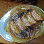 ラーメン マイアミ - 羽根つきしそ餃子