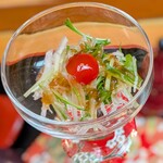 鮨処魚徳 - サラダ