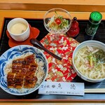 鮨処魚徳 - うな丼セット