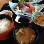 Masu gen - 刺身定食