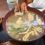 野口鮮魚店 - 仲卸あら汁 528円