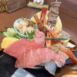 野口鮮魚店 - 朝一築地丼 2,376円