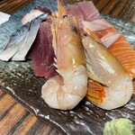 旬味 はなみずき 札幌駅前店 - 刺身7種