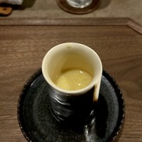 魚見茶寮 - ⚫︎トウモロコシと塩麹の冷製スープ