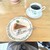 ユーカリとオリーブ - 料理写真:炭焼ブレンド＆チーズケーキ