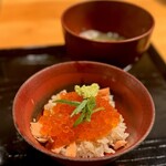 佐々木 - 〆の鮭いくら丼