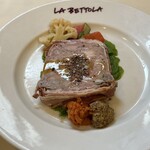 ラ・ベットラ・ダ・オチアイ - 鴨秀味豚地鶏のテリーヌ