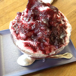 佐藤菓子舗 - ブルーベリーミルク氷