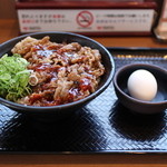 カルビ丼とスン豆腐専門店 韓丼 - 温玉カルビ丼☆