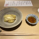 銀座 結絆 - 賀茂茄子の炭火焼き