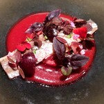 入梅鰯、チェリーガスパチョ