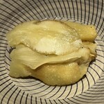 銀座 結絆 - 賀茂茄子の炭火焼き